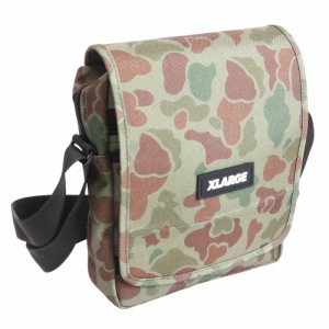 【ポイント10％！ 6/3 21:00〜22:59限定】エクストララージ(XLARGE)FLAP SHOULDER BAG 101231053002-CAMO(Men’s)