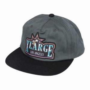 エクストララージ(XLARGE)キャップ VACATION スナップバック  101231051011-CHARCOAL(Me…