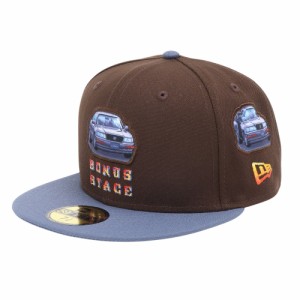 ニューエラ(NEW ERA)キャップ 59FIFTY ストリートファイター2 ボーナスステージ ウォールナット スレートバイザ…