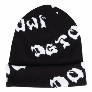 ニューエラ(NEW ERA)キャップ ベーシック カフニット DOG TOWN ドッグタウン オールオーバー ブラック 137…