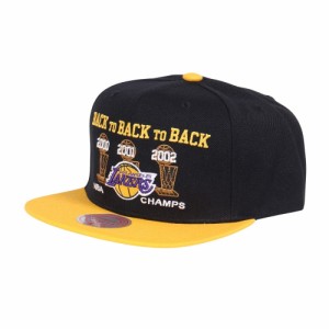 ミッチェルアンドネス(Mitchell&Ness)NBA 00-03 LAKERS CHAMPS キャップ HHSS4196-…