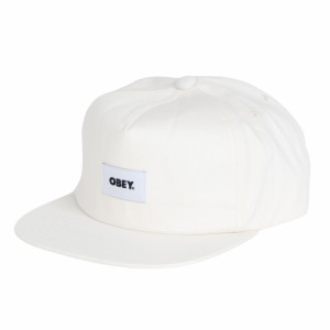 オベイ(OBEY)BOLD LABEL ORGANIC STRAPB キャップ 100490095UBLO24P(Men’s)