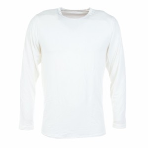 クー(Coo.)ヒートクロス 薄手 長袖クルーネックアンダーシャツ 891CO3ES0021 WHT 防寒(Men’s)