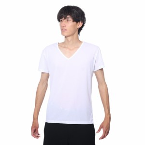 クー(Coo.)ドライプラス Vネック 半袖アンダーシャツ 891CO4GC0002 WHT(Men’s)