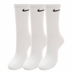 ナイキ(NIKE)エブリデイ クッション クルーソックス 3足組 SX7664-100HO19(Men’s)