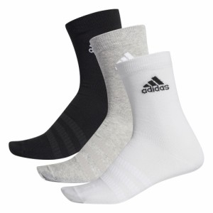 アディダス(adidas)クルーソックス 3足組 FXI58-DZ9392(Men’s)