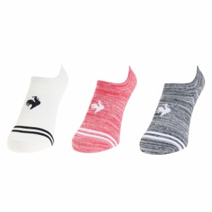 ルコックスポルティフ(lecoqsportif)3Pスニーカーソックス QMAVJB21 IRN(Lady’s)