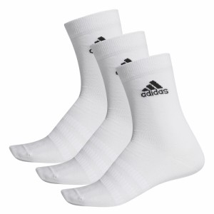 アディダス(adidas)クルーソックス 3足組 FXI58-DZ9393(Lady’s)