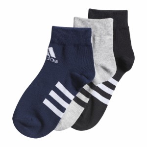 アディダス(adidas)ジュニア アンクルソックス 3足組 GOT21-FM2336(Jr)