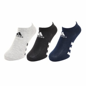 アディダス(adidas)ジュニア ローカットソックス 3足組 GOT22-FM2337(Jr)