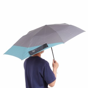 ワールド パーティー(W.P.C)雨傘 バックプロテクトフォールディング UX004-932-002 グレーXブルー(Men’…