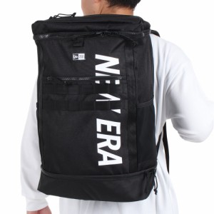 ニューエラ(NEW ERA)リュック ボックスパック ラージ 46L プリントロゴ バックパック 12674103 ブラック