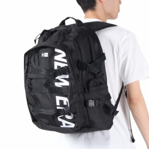 【ポイント10％！ 6/3 21:00〜22:59限定】ニューエラ(NEW ERA)リュック キャリアパック 35L プリントロゴ バックパック 11783327 ブラッ