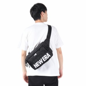 ニューエラ(NEW ERA)ボディバッグ スクエア ウエストバッグ 7L 黒 12854720(Men’s、Lady’s)