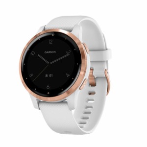 【ポイント10％！ 6/3 21:00〜22:59限定】ガーミン(GARMIN)スマートウォッチ ヴィヴォアクティブ4S White / Rose Gold 010-02172-27…