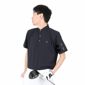 ハーレー(HURLEY)ゴルフウェア PHANTOMEN RAIN POLO 半袖 VMI-MJK2200009-BLK(Me…