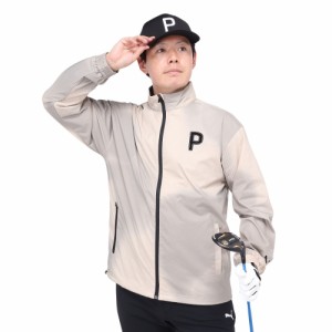 プーマ(PUMA)ゴルフウェア アウター P ストレッチタフタグラフィック ジップ ジャケット 627572-02(Men’s)