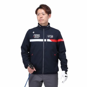 ルコックスポルティフ(lecoqsportif)ゴルフウェア 防風 ストレッチフォーサー 2WAYブルゾン QGMXJK00 …