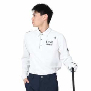 ルコックスポルティフ(lecoqsportif)ゴルフウェア 吸汗速乾 ストレッチフォーサー ベーシックデザイン長袖シャツ Q…