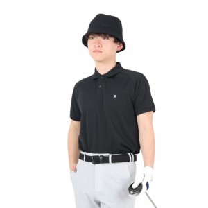 ハーレー(HURLEY)ゴルフウェア 吸汗 速乾 PIQUE 半袖 ポロシャツ MKT2200005-BLK(Men’s)