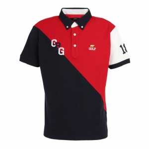 GB GOLF(ゴールデンベア ゴルフ)ゴルフウェア 吸水 速乾 半袖ポロシャツ 311H5501-C48(Men’s)