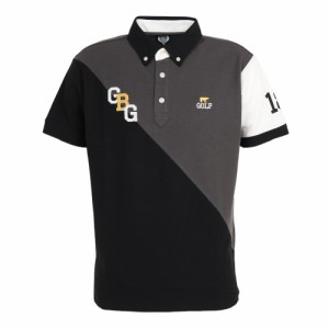 GB GOLF(ゴールデンベア ゴルフ)ゴルフウェア 吸水 速乾 半袖ポロシャツ 311H5501-C90(Men’s)