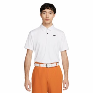 ナイキ(NIKE)ゴルフウェア 半袖 ドライフィット ツアー ソリッド ゴルフポロシャツ DR5299-100(Men’s)