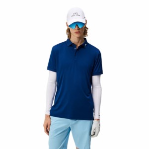 J.LINDEBERGゴルフウェア 半袖 吸水速乾 Regular Fit ポロシャツ 071-21341-097(Men’s)