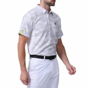 フットジョイ(FOOT JOY)ゴルフウェア マルチカラーカモ半袖シャツ 81812 FJ-S24-S07(Men’s)