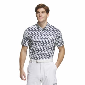 アディダス(adidas)ゴルフウェア 半袖 吸汗速乾 マルチカラードBOSプリントシャツ IKK75-IN9039W(Men…