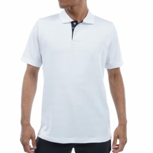 トミーヒルフィガー(TOMMY HILFIGER)ゴルフウェア シャドーロゴ 半袖ポロシャツ THMA436-WHT(Men’…
