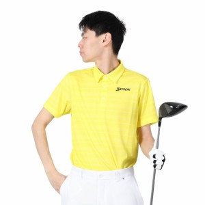 スリクソン(SRIXON)ゴルフウェア 松山英樹プロレプリカモデル 吸汗速乾 メッシュボーダープリントシャツ RGMXJA16…