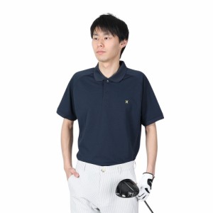 ハーレー(HURLEY)ゴルフウェア 半袖 吸水速乾 ピケ ポロシャツ MKT2200005-OBS2(Men’s)