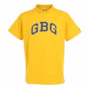 ゴールデンベア(GOLDEN BEAR)ゴルフウェア 吸汗 速乾 半袖 モックネック メンズ GBGミニモックネックTシャツ …
