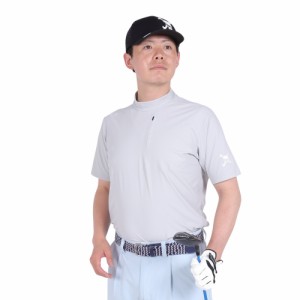 オークリー(OAKLEY)ゴルフウェア 半袖 接触冷感 SKULL SYNCHRONISM SMOOTH モックシャツ FOA…