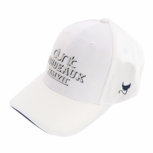 クランク(CLUNK)ゴルフ 吸汗 速乾 冷感 氷撃総メッシュキャップ CL5MVA30 WHT.(Men’s)