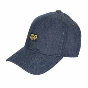 ピン(PING)ゴルフ デニムキャップ HW-N2303 DENIM CAP NV 36796(Men’s)