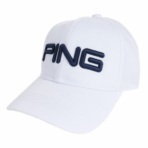 ピン(PING)ゴルフ デオゼロ ツアーキャップ HW-P2301 DEO.0 CAP WH 36785(Men’s)