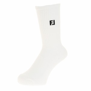 フットジョイ(FOOT JOY)【衝撃価格】プロドライ クルーソックス FJSK102WT(Men’s)