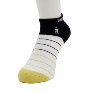 マンシングウエア(MUNSING WEAR)総メッシュアンクル丈ソックス MGBNJB15-NV00 (Men’s)