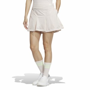 アディダス(adidas)ゴルフウェア インナーパンツ付き 吸汗速乾 BOSロゴパンチングフレアスカート IKJ57-IN65…