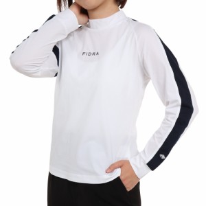 フィドラ(FIDRA)ゴルフウェア ハイネックロングTシャツ FD5MUG23 WHT(Lady’s)