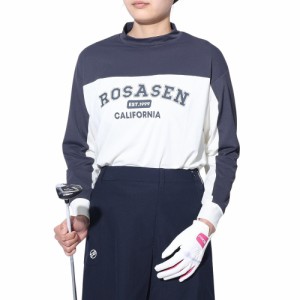 ROSASENゴルフウェア A-Line 冷感UV 長袖Tシャツ 048-21311-018(Lady’s)