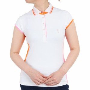 ゴルフィーノ(GOLFINO)ゴルフウェア 吸湿 速乾 半袖 NATURAL LIGHT CAPスリーブ ポロシャツ 4433…
