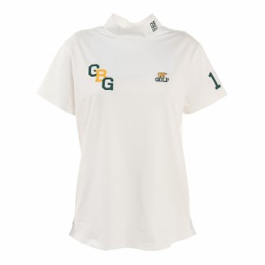 GB GOLF(ゴールデンベア ゴルフ)ゴルフウェア GBG モックネックTシャツ 310H3510-C10(Lady’s)