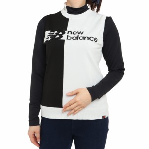 ニューバランス(new balance)ゴルフウェア 撥水 ストレッチ 軽量 CREW NECK KNIT VEST 012-…