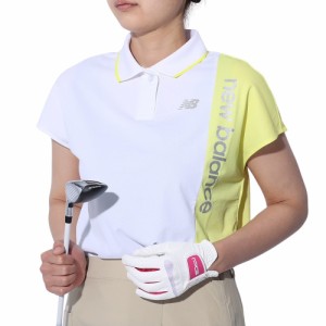 ニューバランス(new balance)ゴルフウェア 半袖 吸汗速乾 スリーブレス オーバーサイズ ポロシャツ 012-416…