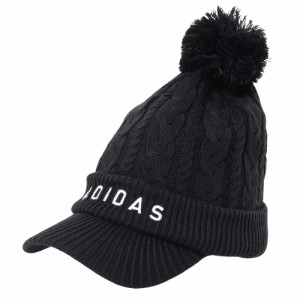 アディダス(adidas)ゴルフ コールドレディ バイザーニットキャップ フリース裏地付きゴルフキャップ MMS78-IB04…