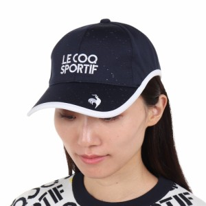 ルコックスポルティフ(lecoqsportif)ゴルフ 帽子 ロゴエンボスキャップ QGCWJC01 NV00(Lady’s)