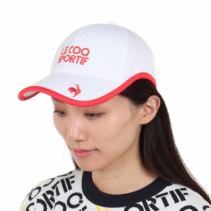 ルコックスポルティフ(lecoqsportif)ゴルフ 帽子 ロゴエンボスキャップ QGCWJC01 WH00(Lady’s)